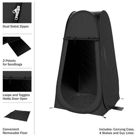 Outdoor Camping Portable Pop up Shower Tent Instant Privacy Dressing Changing Tent Toilet Tent