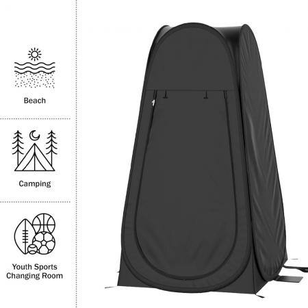 Outdoor Camping Portable Pop up Shower Tent Instant Privacy Dressing Changing Tent Toilet Tent