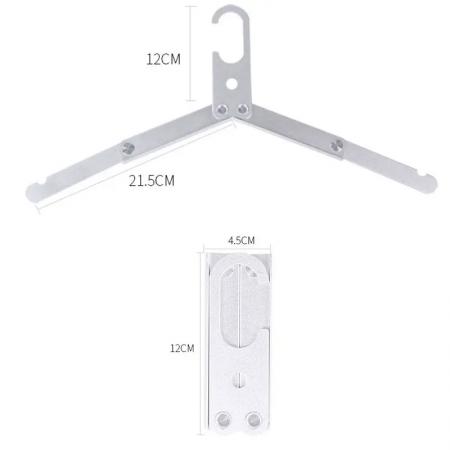 Outdoor Camping Portable Aluminium Alloy Foldable Travel Hangers 