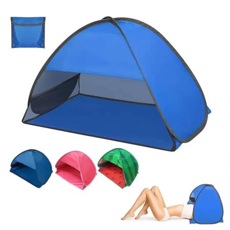 Portable Lazy Outdoor Waterproof Breathable Sleeping Head Tent Beach Sun Shelters Mini Head Tent 