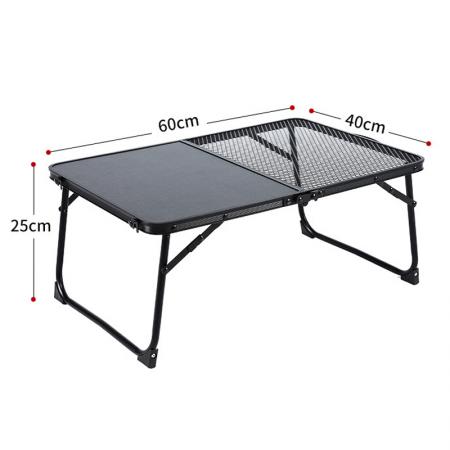 Outdoor Garden Furniture Ultralight Portable Mesh Camping Table Aluminum IGT Folding Table
