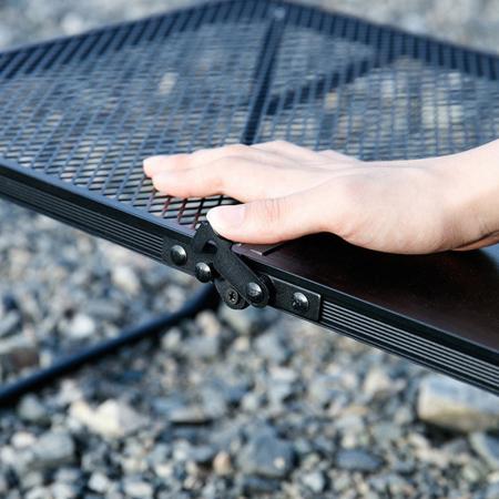 Outdoor Garden Furniture Ultralight Portable Mesh Camping Table Aluminum IGT Folding Table