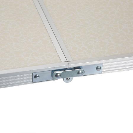 Portable Aluminum Alloy Camping Table Adjustable Height Multifunctional Outdoor Beach BBQ Table 