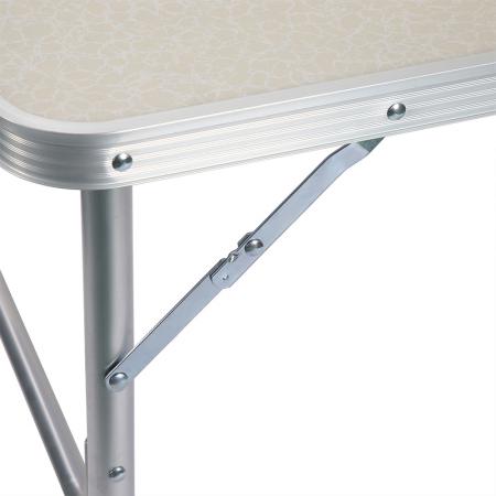 Portable Aluminum Alloy Camping Table Adjustable Height Multifunctional Outdoor Beach BBQ Table 