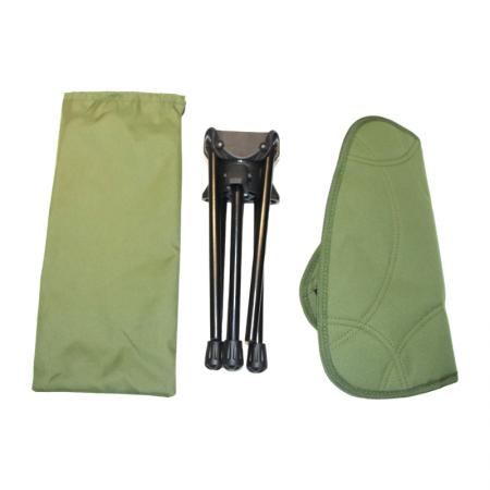 Lightweight Aluminum Alloy Metal Stool Oxford Cloth 360° Swivel Outdoor Camping Stool