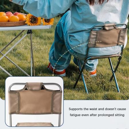 Ultrlight Aluminum Alloy Camping Folding Chair Portable Modern Design Child Mazar Garden Outdoor Chair