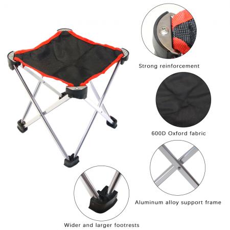 Cheapest Lightweight French Style Folding Aluminum Garden Items Picnic Camping Stool