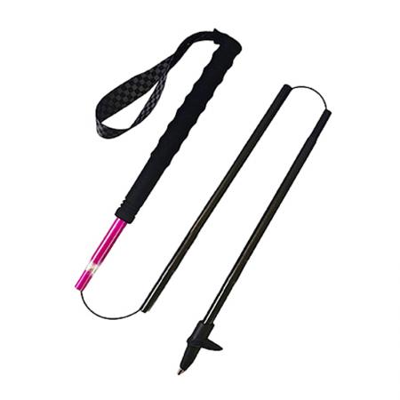 135g Ultralight 3K Carbon Fiber Outdoor Foldable Hiking Trekking Poles Nordic Walking Sticks 