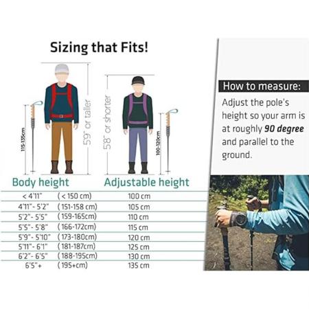 Collapsible Normal Carbon Ultralight Trekking Poles For Hiking 