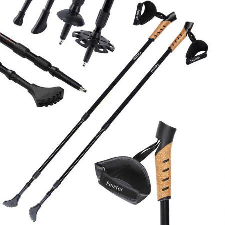 Multifunctional Light Hiking And Skiing Poles Outdoor Equipment 