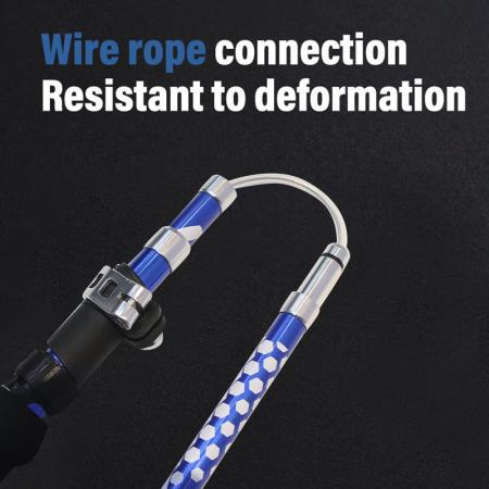 Five-section Folding Trekking Pole Ultra-light 7075 Aluminum Outer Lock Alloy Outdoor Trekking Pole