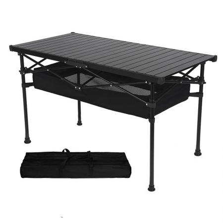 Portable Outdoor Camping Adjustable Aluminium Beach Folding Picnic Table Custom Wholesale