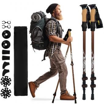 Factory Direct Sale Telescopic Trekking Pole