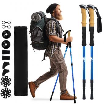 Aluminum Alloy Three Section Hiking Pole