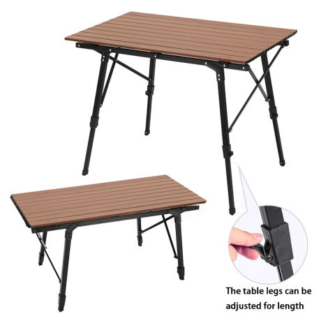 Ultralight Folding Beach Table With Carry Bag Outdoor Travel Cooking Picnic Camping Table 