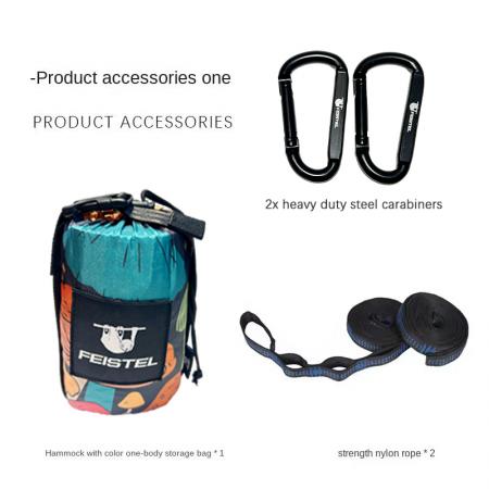 Manufacturer Super Large Relaxing Ultralight Portable Double Swing Hammock 