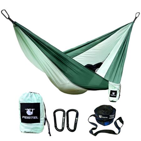 Outdoor Hiking Ultralight Single Double Lightweight Camping Hammock With 2 Tree Straps 