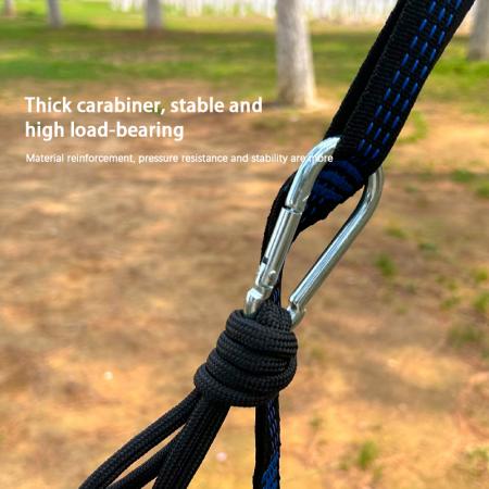 Durable Fabric Nylon Material 1-2 Person Portable Outdoor Camping Hammock for Hiking 