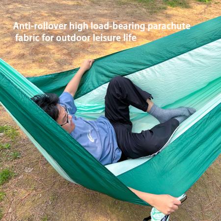 Outdoor Hiking Ultralight Single Double Lightweight Camping Hammock With 2 Tree Straps 