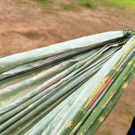 Parachute Cloth Nylon Camping Hiking Anti-Mosquito Tree Swing 150kg Capacity Outdoor Hammock 