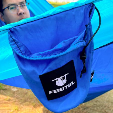 Heavy Duty Durable Anti Roll Nylon Hammock Parachute Cloth Camping Hiking 200kg Capacity Hammock 