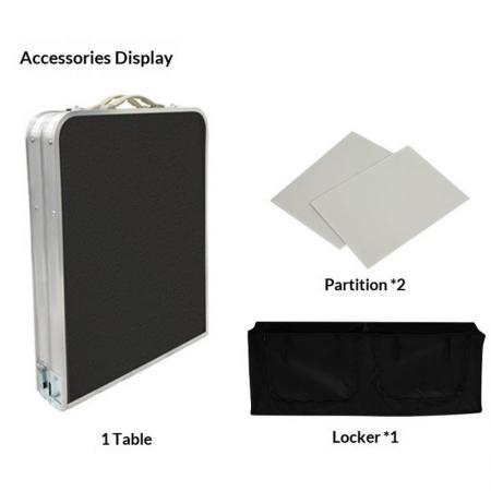 Portable Easy to Install Outdoor Portable Camping Picnic Folding Kitchen Table 