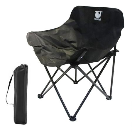 Small Folding Camping Chair Carbon Steel Camping Folding Beach Chair 