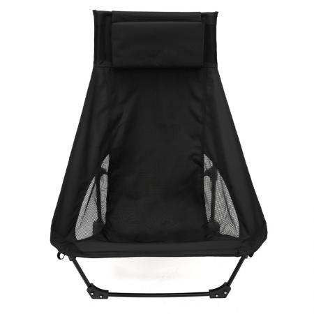 Outdoor Camping Lightweight High Back Camping Chair Portable Outdoor Folding Chair with Headrest 