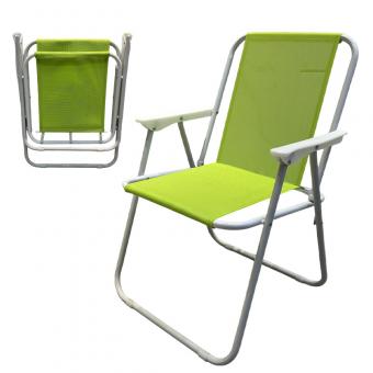 Carbon Steel Webbed Design Camping Beach Chair