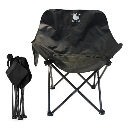 Small Folding Camping Chair Carbon Steel Camping Folding Beach Chair 