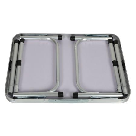 Outdoor Adjustable Lightweight Portable Aluminum Folding Table 