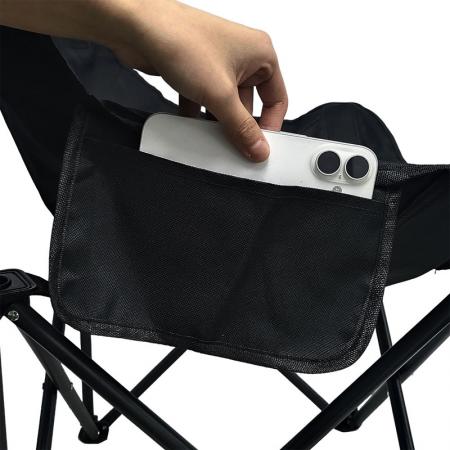 Small Folding Camping Chair Carbon Steel Camping Folding Beach Chair 