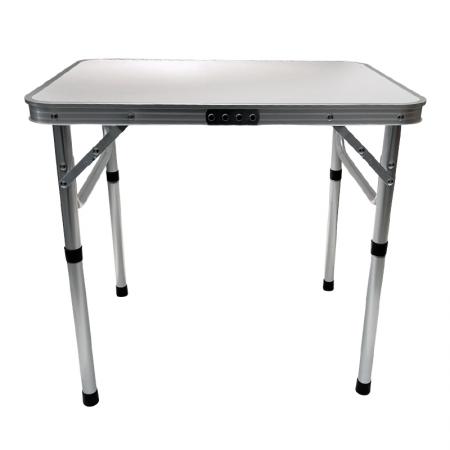 Outdoor Adjustable Lightweight Portable Aluminum Folding Table 