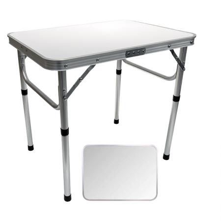 Outdoor Adjustable Lightweight Portable Aluminum Folding Table 