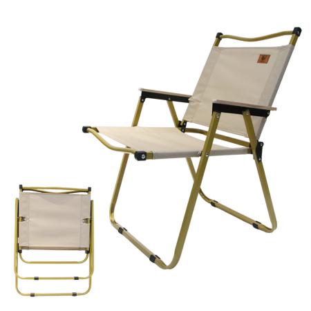 Outdoor Folding Carbon Steel Oxford Cloth Garden Camping Picnic Kermit Chair 