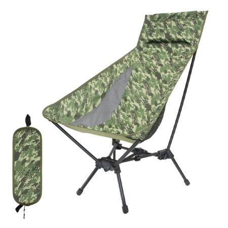 Ultralight Folding High Back Chair Outdoor Portable Foldable Beach Lounge Camping Chair 