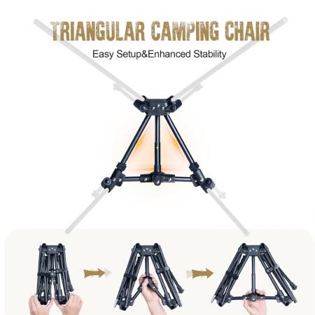 Ultralight Folding High Back Chair Outdoor Portable Foldable Beach Lounge Camping Chair 