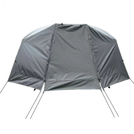 Traveling Hiking Outdoors Waterproof Camping Tent with Awning One Bedroom Structure Easy Set Up 