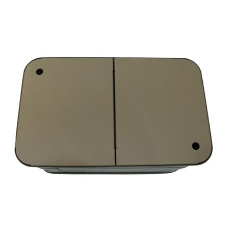 Large Capacity Open Stacked Aluminum Camping Storage Box OEM Waterproof Outdoor Travel Car Storage Box 