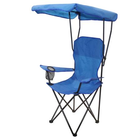 Wholesale Outdoor Furniture Camping Accessories Beach Lightweight Foldable Fishing Chair with Cup Holder Sunshade 