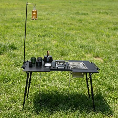 Outdoor Collapsible Modular Garden Cook Hiking Picnic Folding Dining IGT Camping Table 