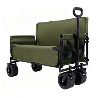 Collapsible Utility Camping Heavy Duty Beach Large Capacity Wagon Cart