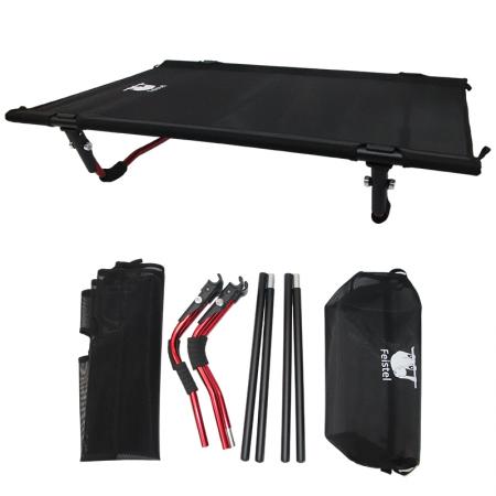 Customized Logo Ultralight Portable Folding Compact Camping Pet Cot Dog Cot 