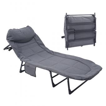 Outdoor Folding 4 Legs Steel Coated Camping Cot