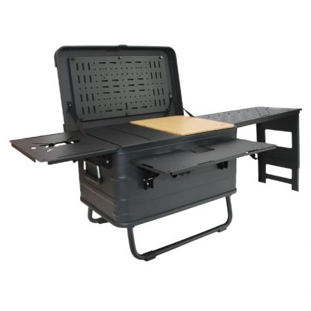 Outdoor IGT Aluminum Box Lightweight Combination Accessories Aluminum Alloy Camping Box Set 