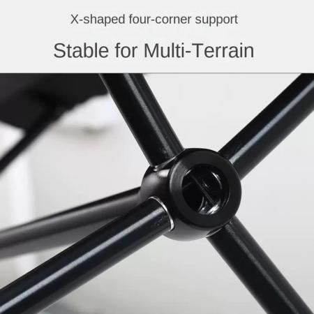 Outdoor Furniture Custom Modern Aluminum Garden Chair Folding Portable Double Long Stool