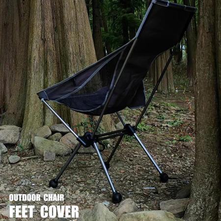 Custom Moon Chair Anti Sagging Ball Silicone Spherical Base Wear Resistant Foot Pad for Camping Chair
