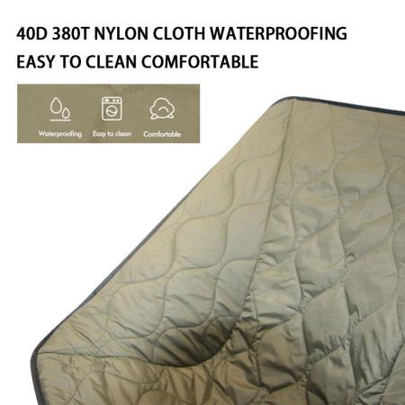 Camping Chair Modern Outdoor Camping Chair Cover Winter Soft Thick Warm Eco Friendly 