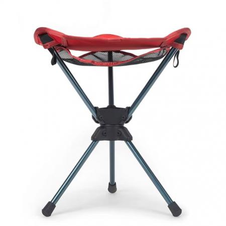 Compact 600D Oxford Cloth Aluminum Lightweight Outdoor 360° Swivel Portable Camping Chair Stool 