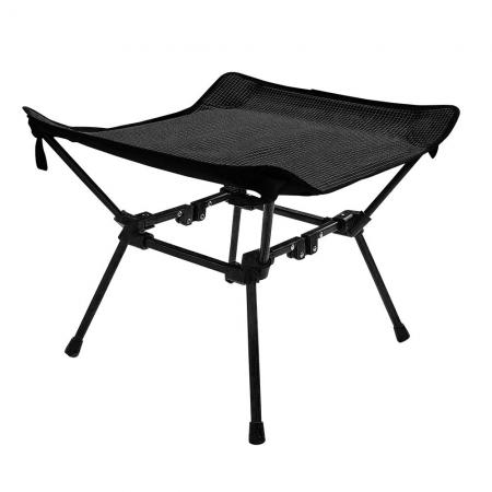 Outdoor Beach Oxford Fabric Portable Folding Bench Aluminum Alloy Easy Storage Camping Stool Chair